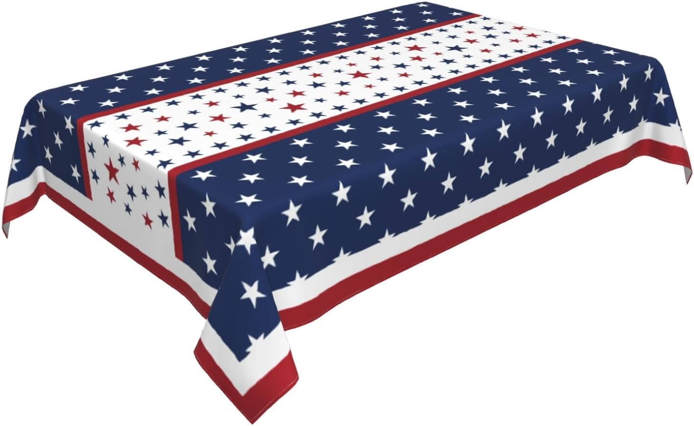 Manteles patrióticos rectangular 60x84 pulgadas para fiestas de independencia