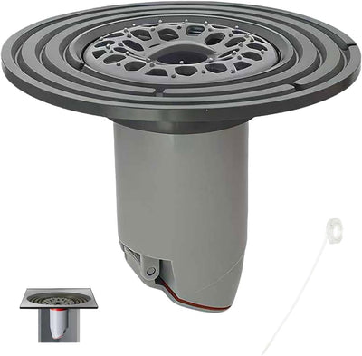 Tapón drenaje baño lavandería 1.9-3.9pulg magnético antiolores