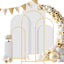3 Pzas Soporte Arco Boda Metal Cubierta Globo Decoración
