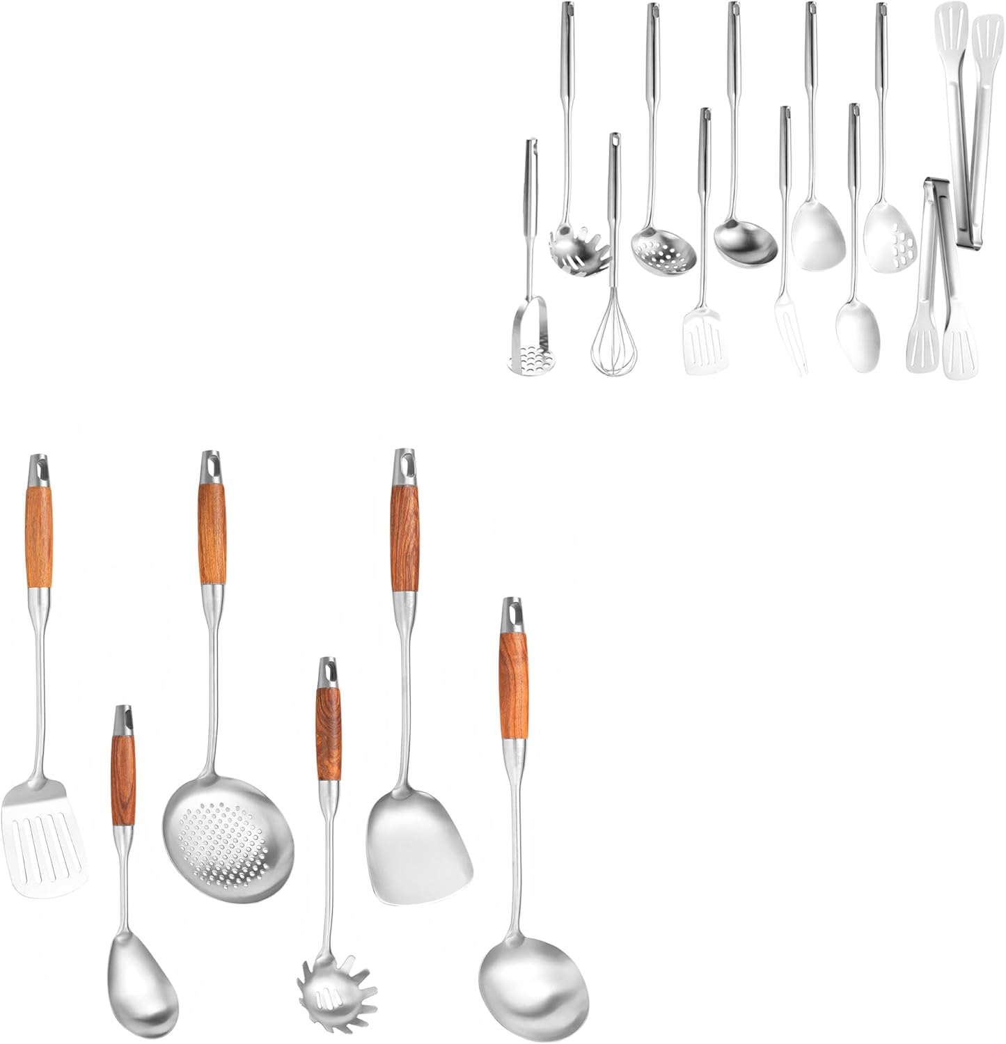 Set Utensilios Acero Inox Cocina