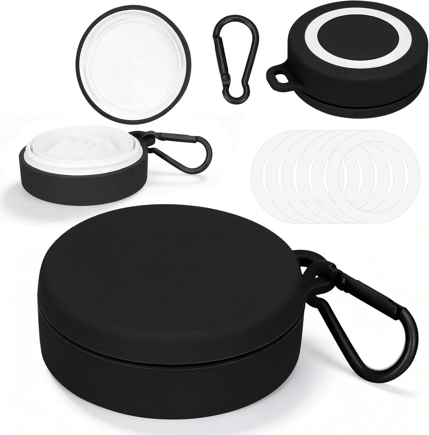 Funda magnética ZYN para lata con mosquetón transportable