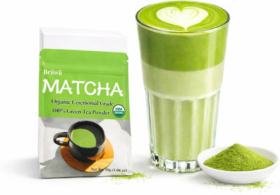 Polvo de matcha orgánico japonés grado ceremonial sabor suave