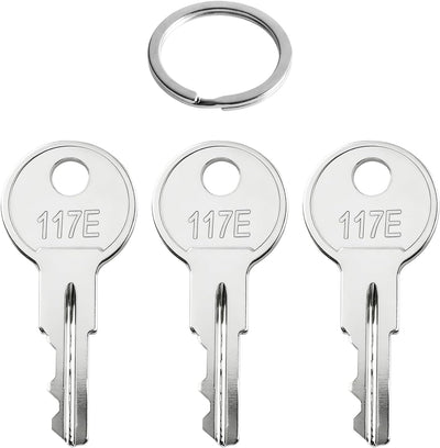 Llaves repuesto archivador HON 117E set 3