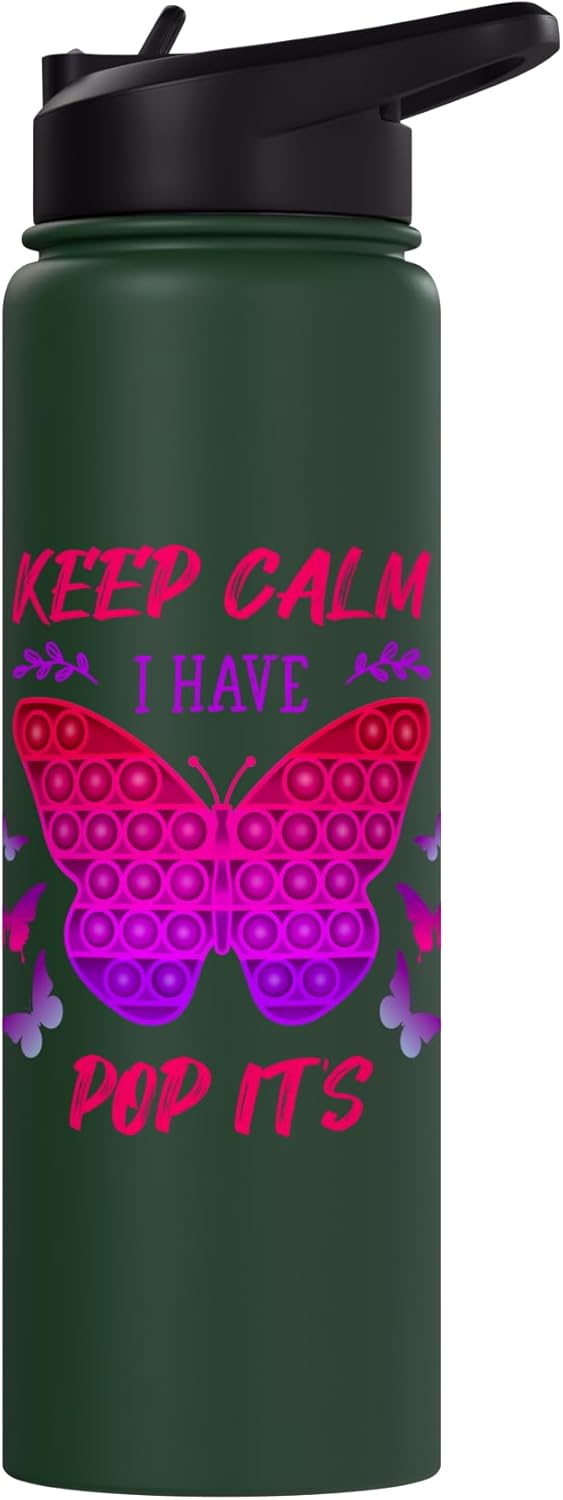 Juguete para ansiedad Pop It mariposa de acero inoxidable