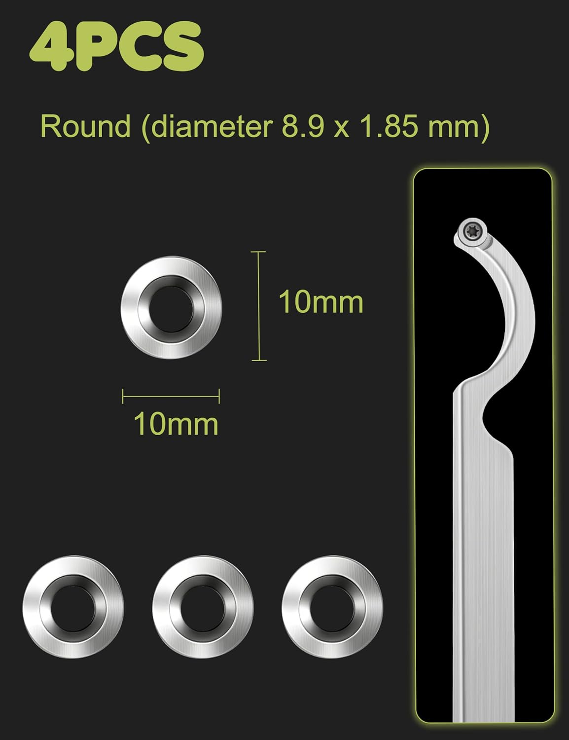 Set 32 Pzas Cortadores Tungsteno Torno Madera 0.433pulg