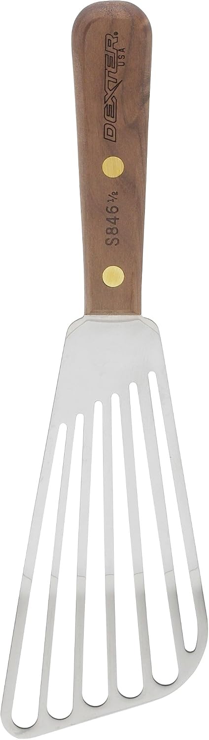 Volteador pescado acero inox 6.5pulg