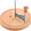 Juego ruedas rallador acero inox base madera 8.66x8.66