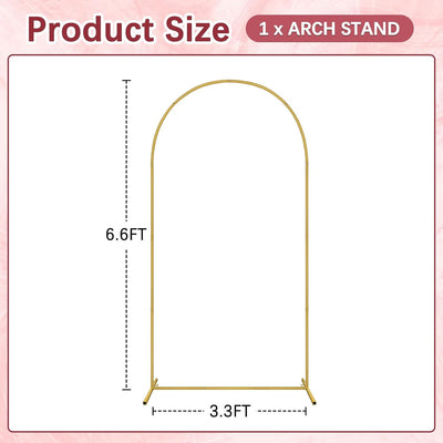 Soporte arco boda 6.6ft para globos fiesta ceremonia