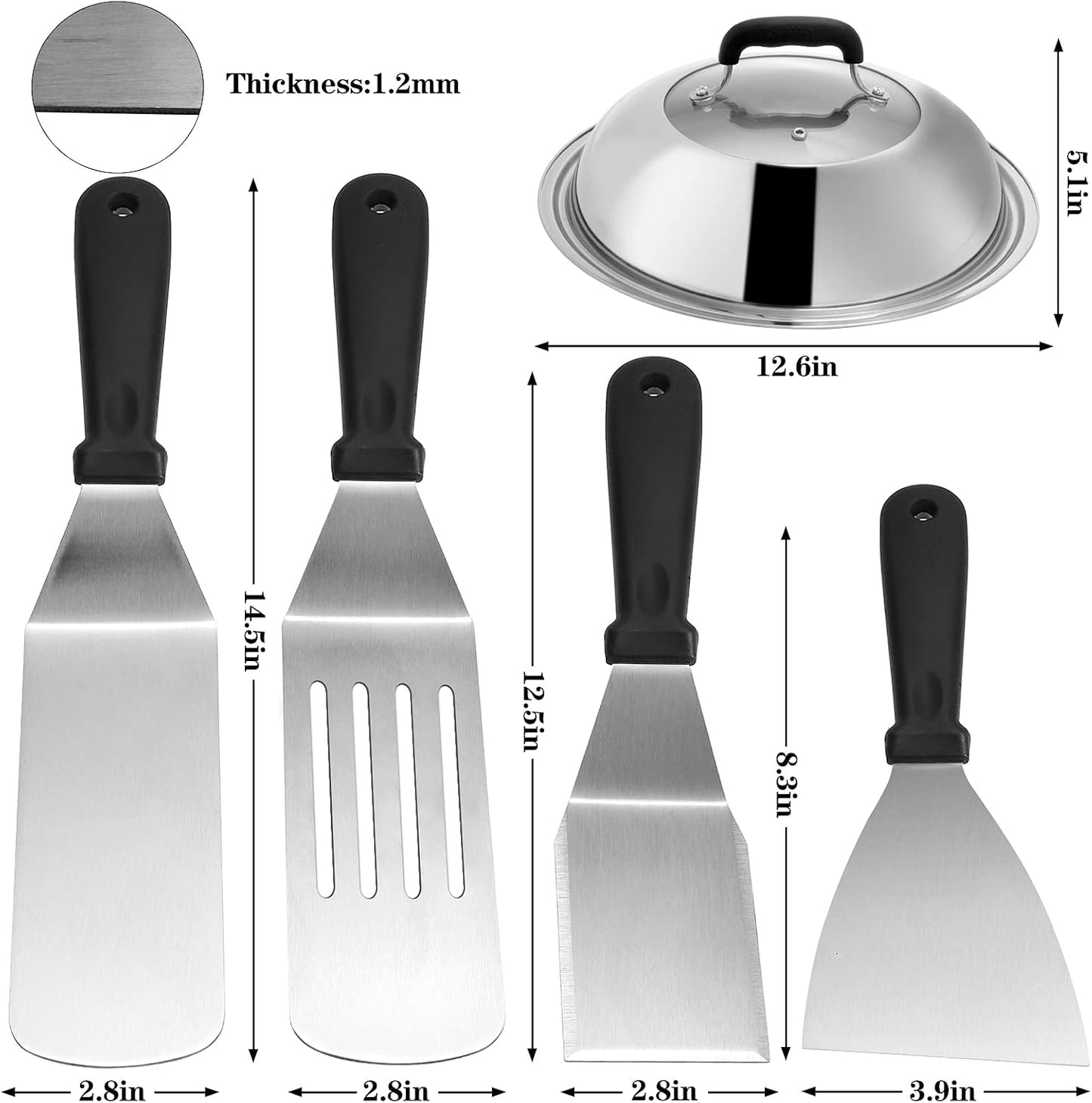 Accesorios plancha compatibles con cúpula