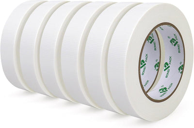 Cinta adhesiva 1pulg x30yd 6 pzas 8.27mil flexible sin residuos