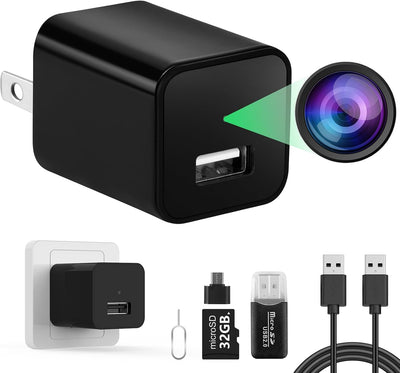 Cámara USB Full HD 1080P para hogar y oficina con tarjeta 32 GB