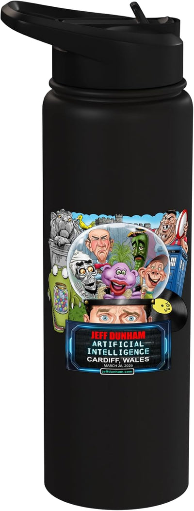 Botella de agua acero inoxidable aislada Cardiff 2026