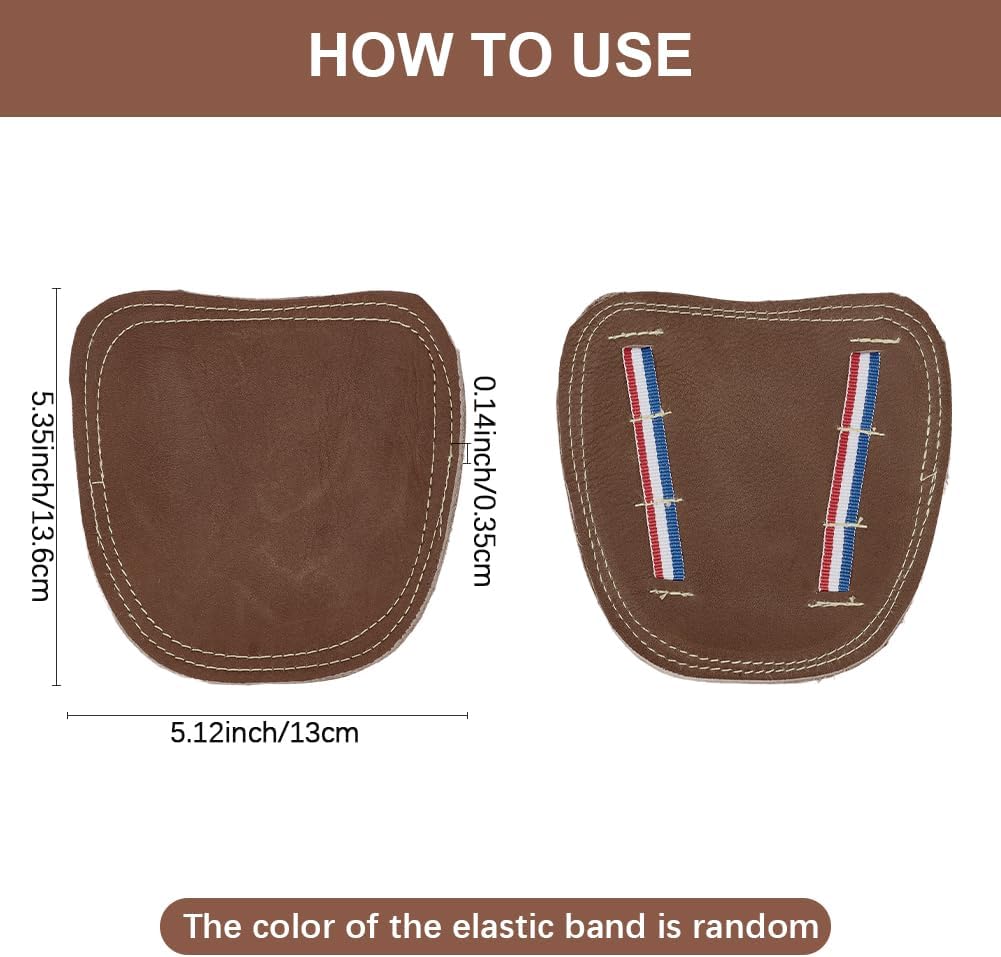2 Fundas Cuero Vaca Protector Botas Soldadura Resistente Calor