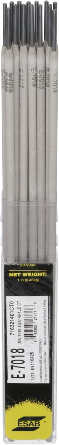 Electrodos soldadura 7018 barra tubo 1#