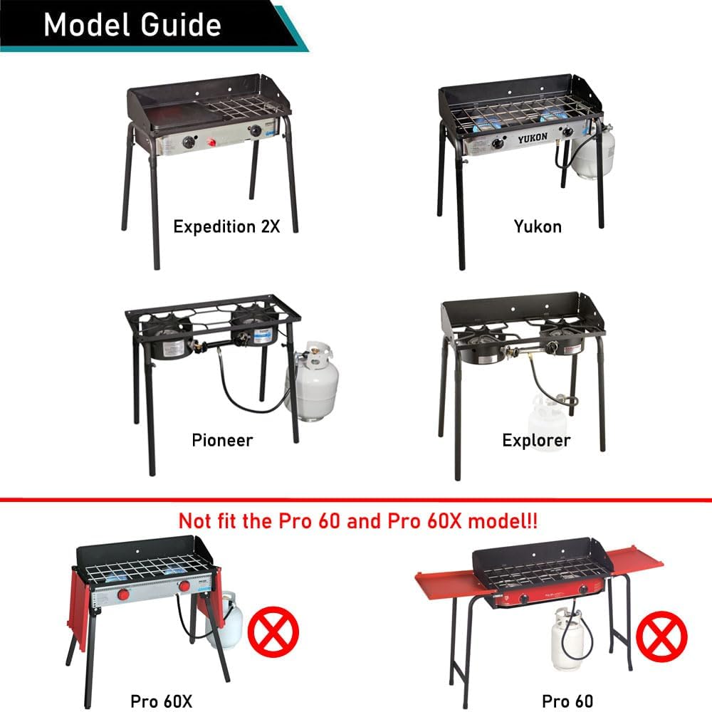 Cubierta estufa patio Camp Chef 2 quemadores 34.5pulg UV resistente