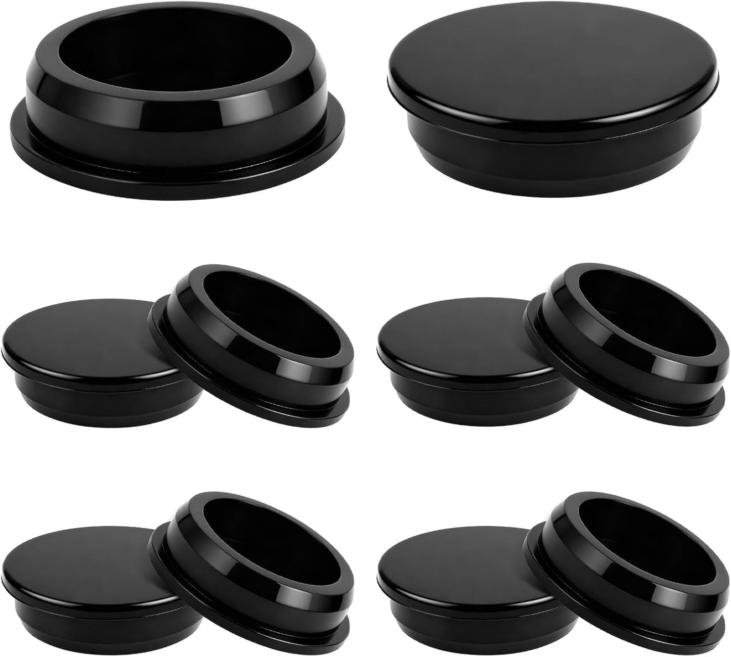 10 Tapones Silicona 2pulg Forma T Impermeables