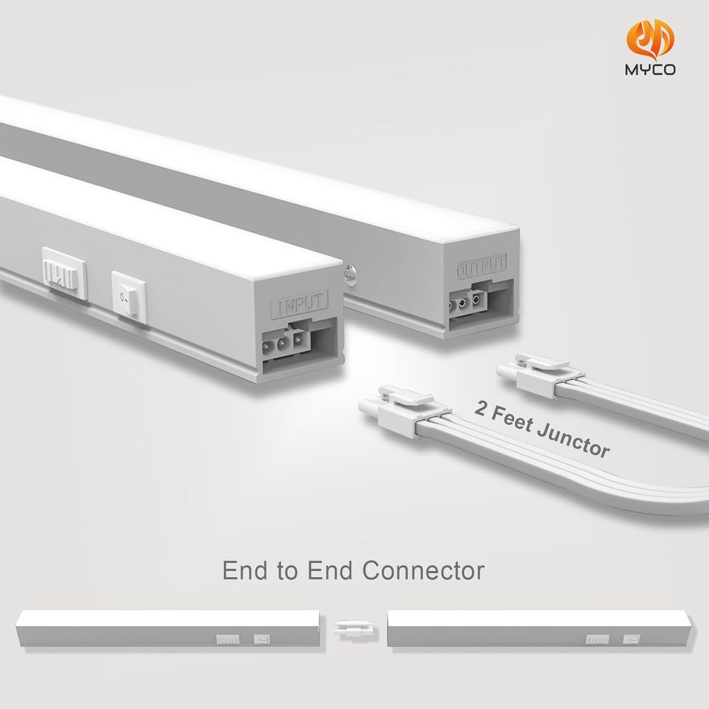 Barra LED aluminio para gabinete cocina 3 temperaturas ETL