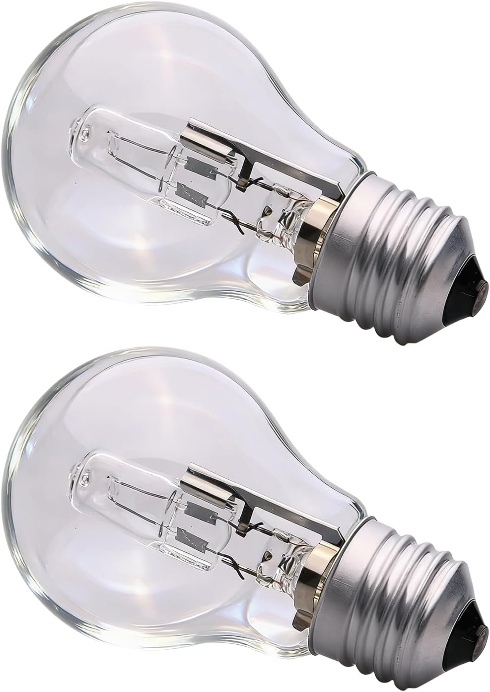 Bombilla Halógena A19 E26 43W 120V 2 Pzas