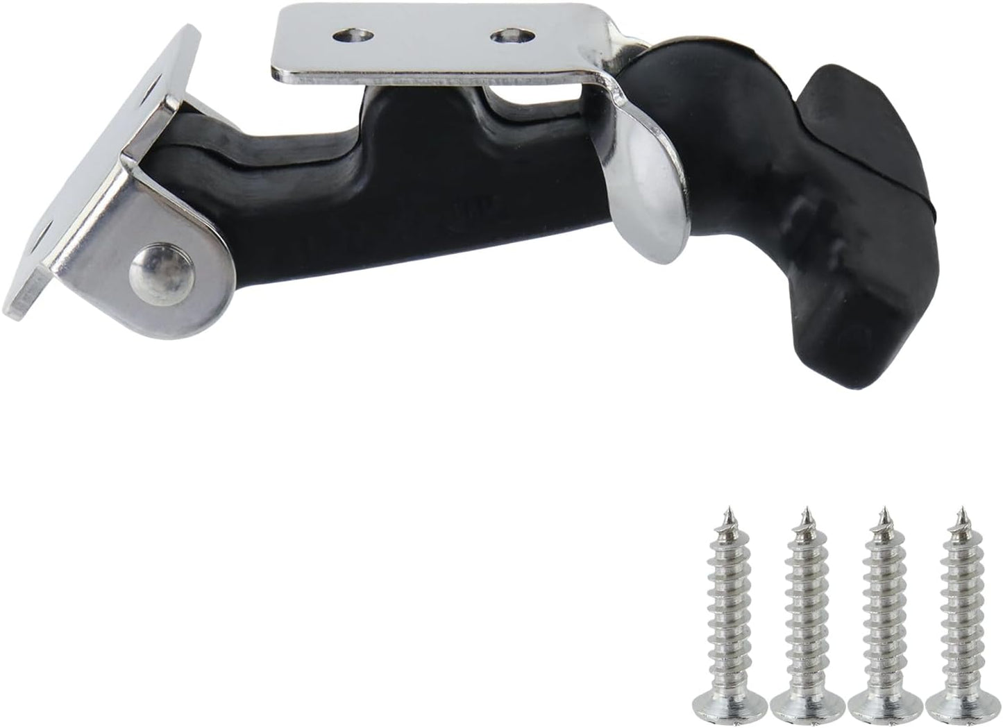 Capuchón goma acero inox 3pulg cerrojo flexible