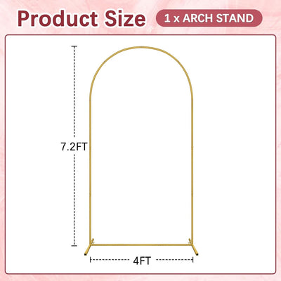 Soporte arco boda 7.2ft para globos fiesta ceremonia