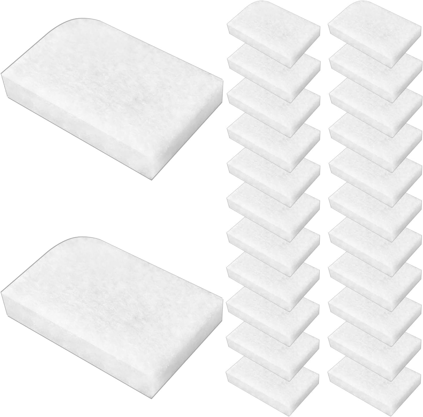 24 Almohadillas Pulido Agua para Filtro Fluval