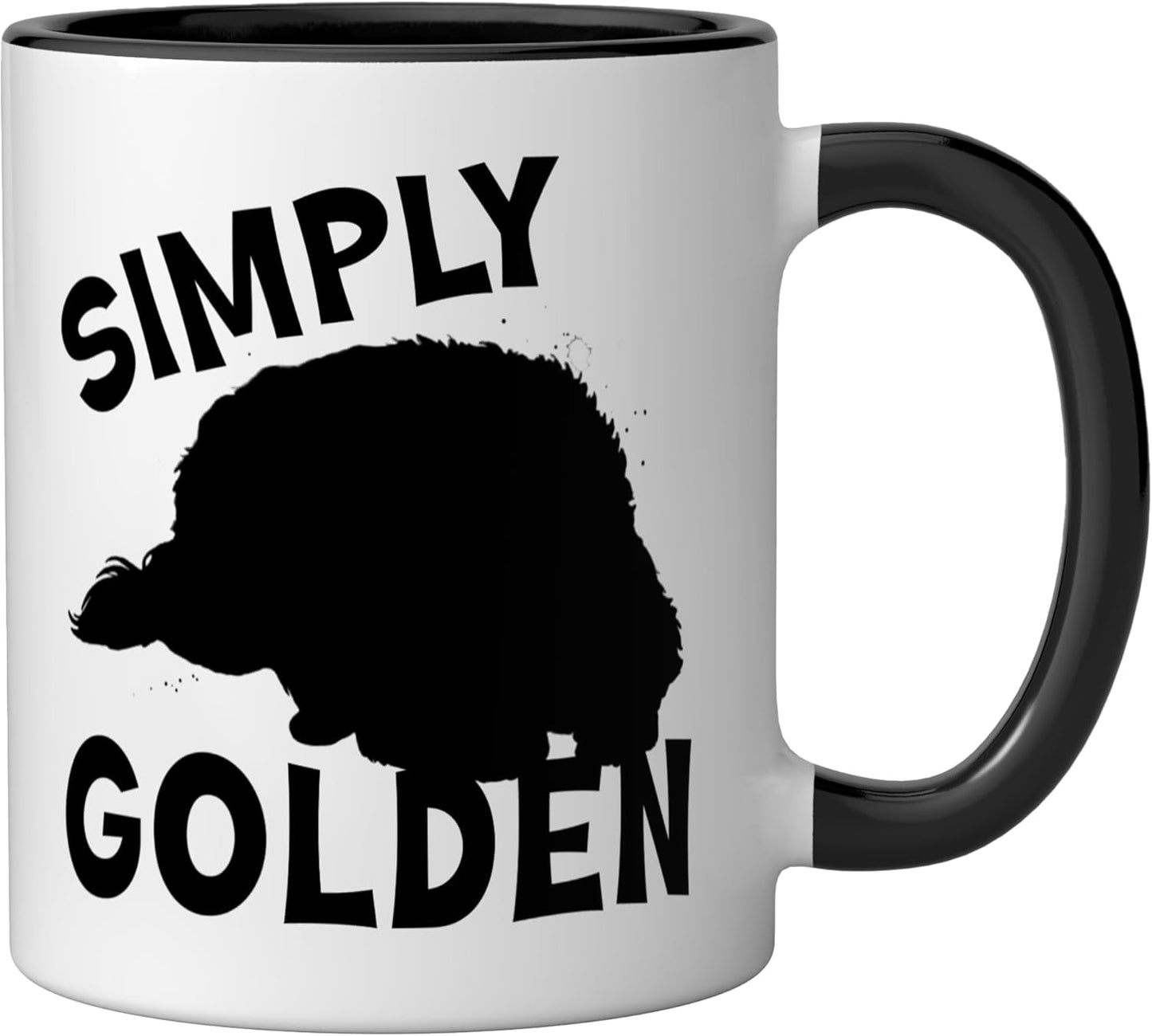 Taza Cerámica para Dueño de Doodle Negro/Blanco