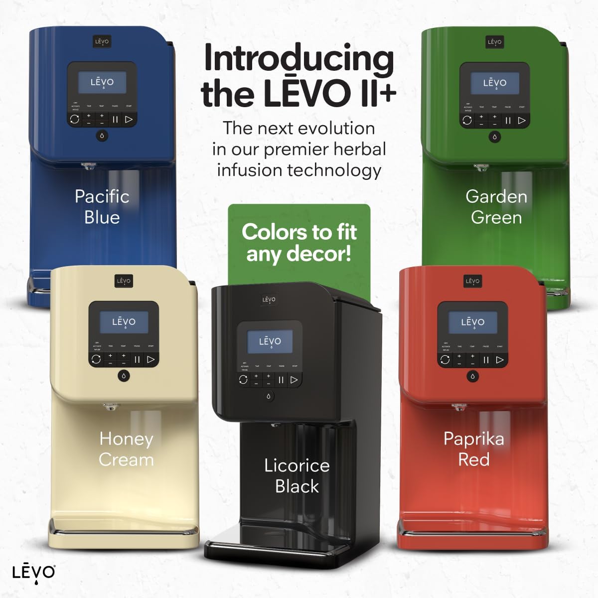 Extractor botánico LEVO II para infusión de aceite
