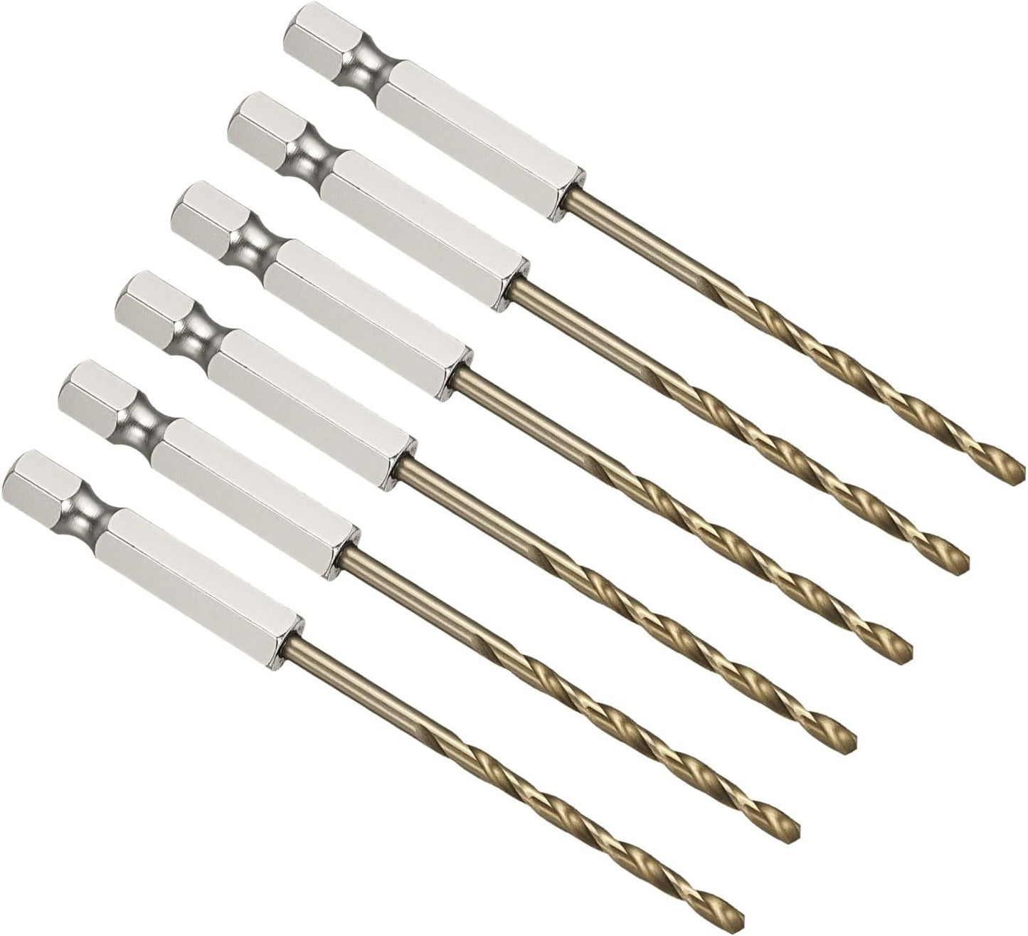 Broca hexagonal 7/64 pulg acero M35 cobalto cambio rápido