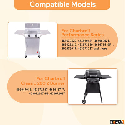 Perillas control repuesto Charbroil Serie Performance