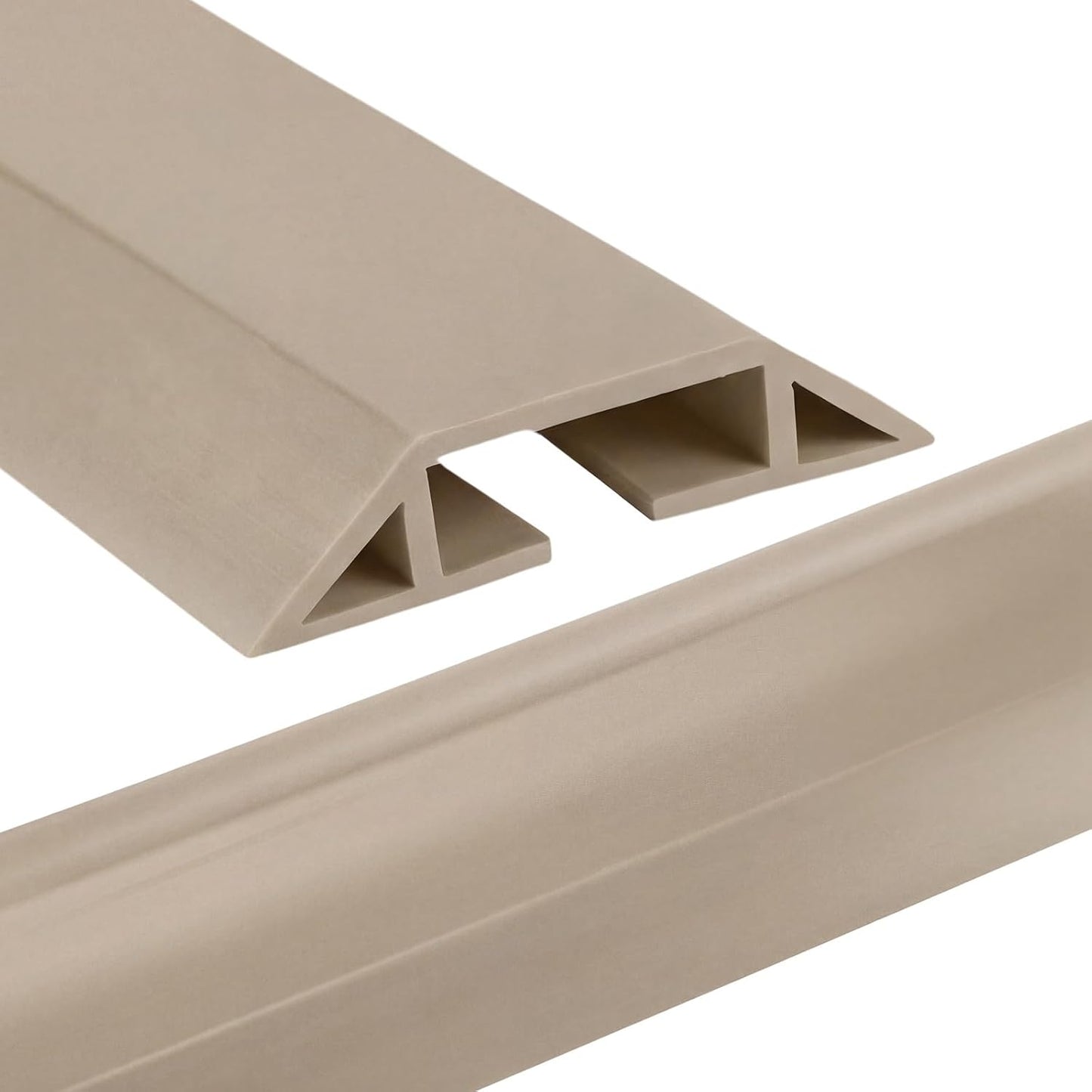 Cubierta cable suelo protector resistente beige 30pies