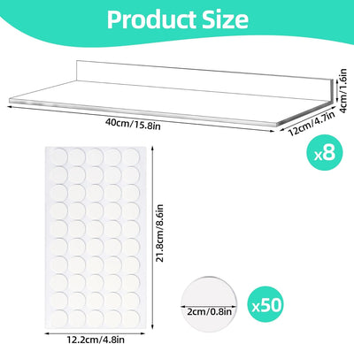 8 Protectores Umbral Ventana Transparente Antiarañazos Mascotas