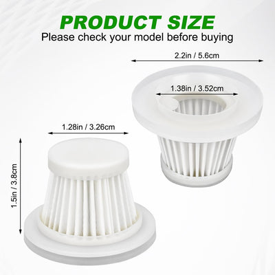Filtro HEPA repuesto para aspiradora KMM LT-117C set 12