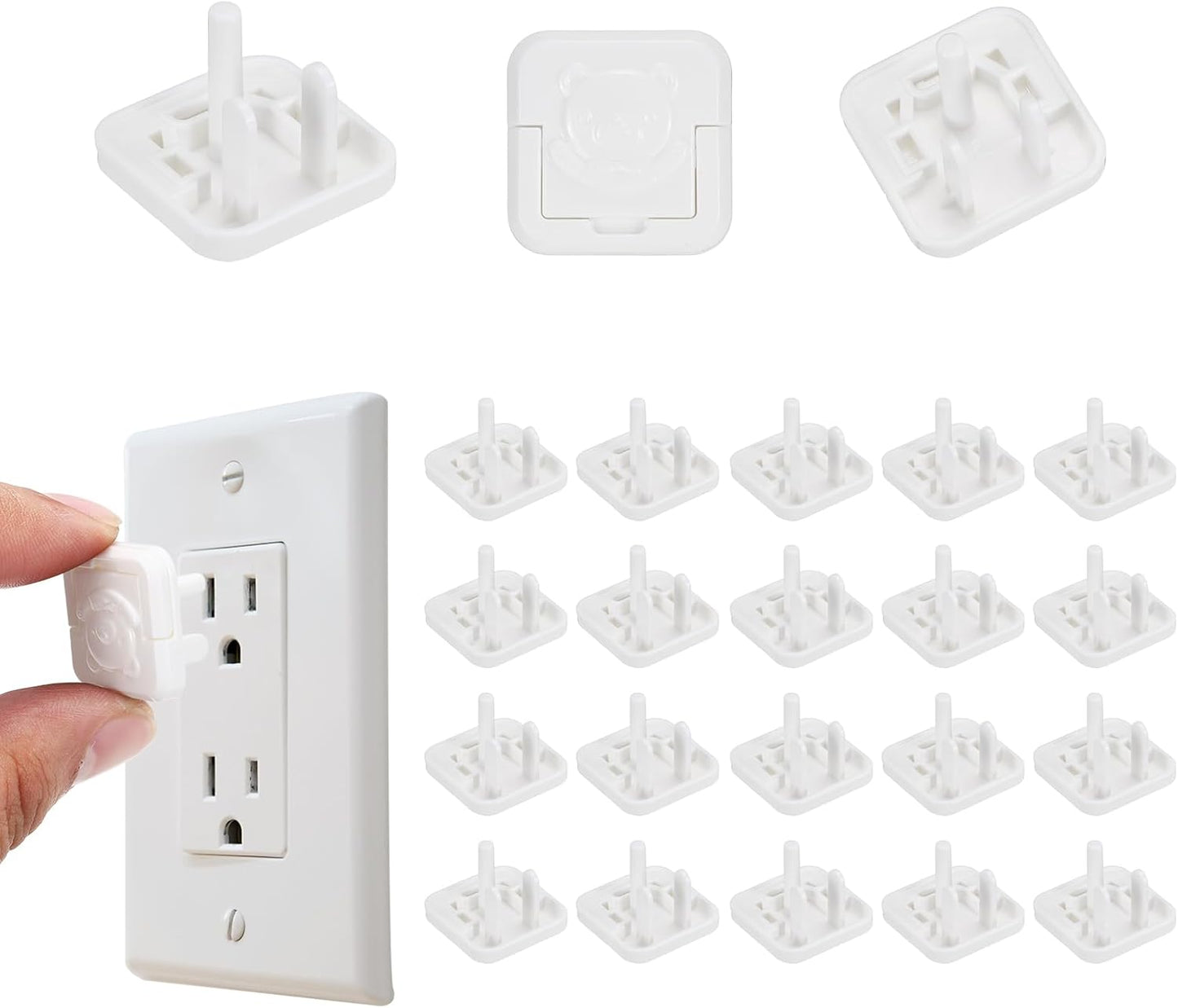 24 Tapas Enchufe Seguridad Fáciles Instalar