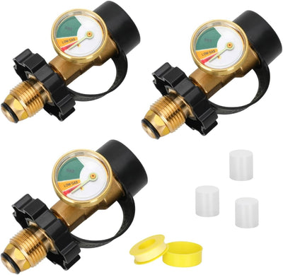 Adaptador tanque propano 100lb POL a QCC1 latón