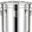 Recipiente acero inox 304 para almacenar granos de cereal