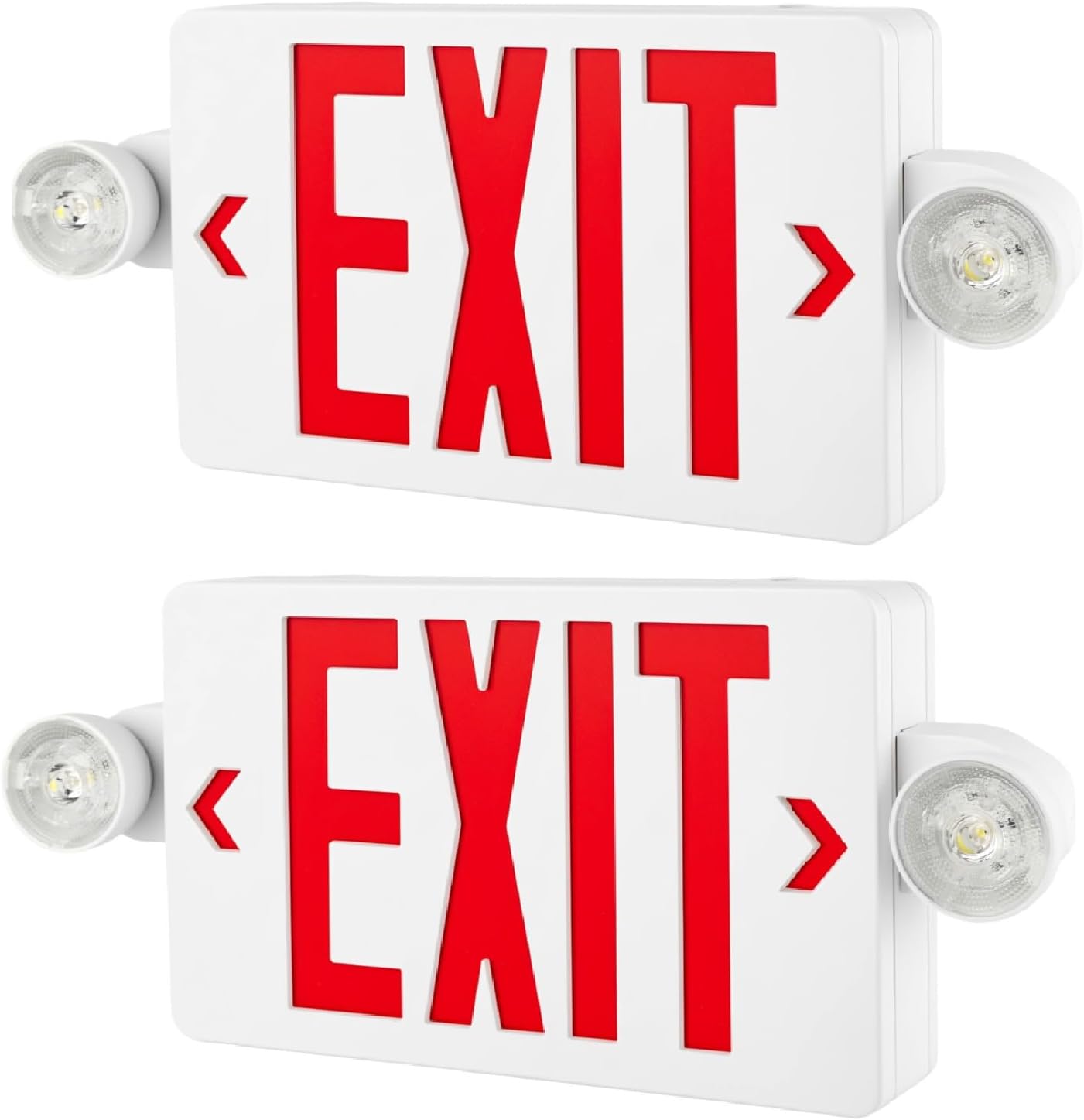 Señal LED emergencia con batería cETL para negocios