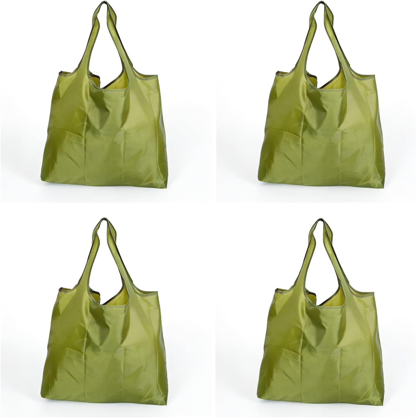 Bolsas de compras reutilizables plegables impermeables para comestibles