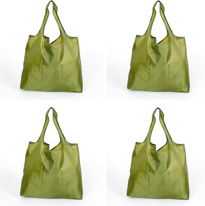 Bolsas de compras reutilizables plegables impermeables para comestibles