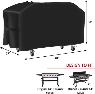 Cubierta parrilla Blackstone 5 quemadores 44pulg 600D resistente