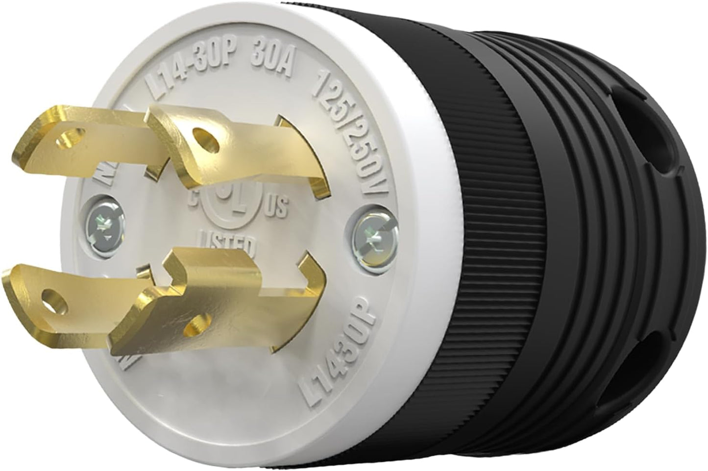 Enchufe NEMA L14-30P 30A 125/250V grado industrial