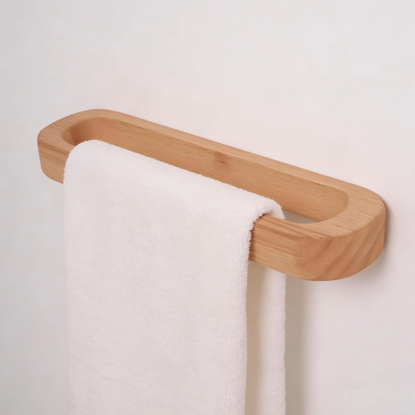 Toallero Bambú Montable Baño Cocina Decorativo