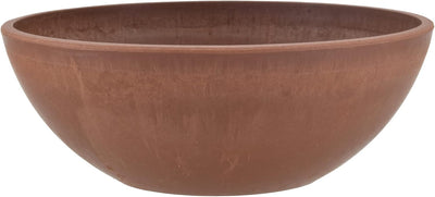 Maceta Baja 8pulg Plástico/Piedra/Madera para Suculentas