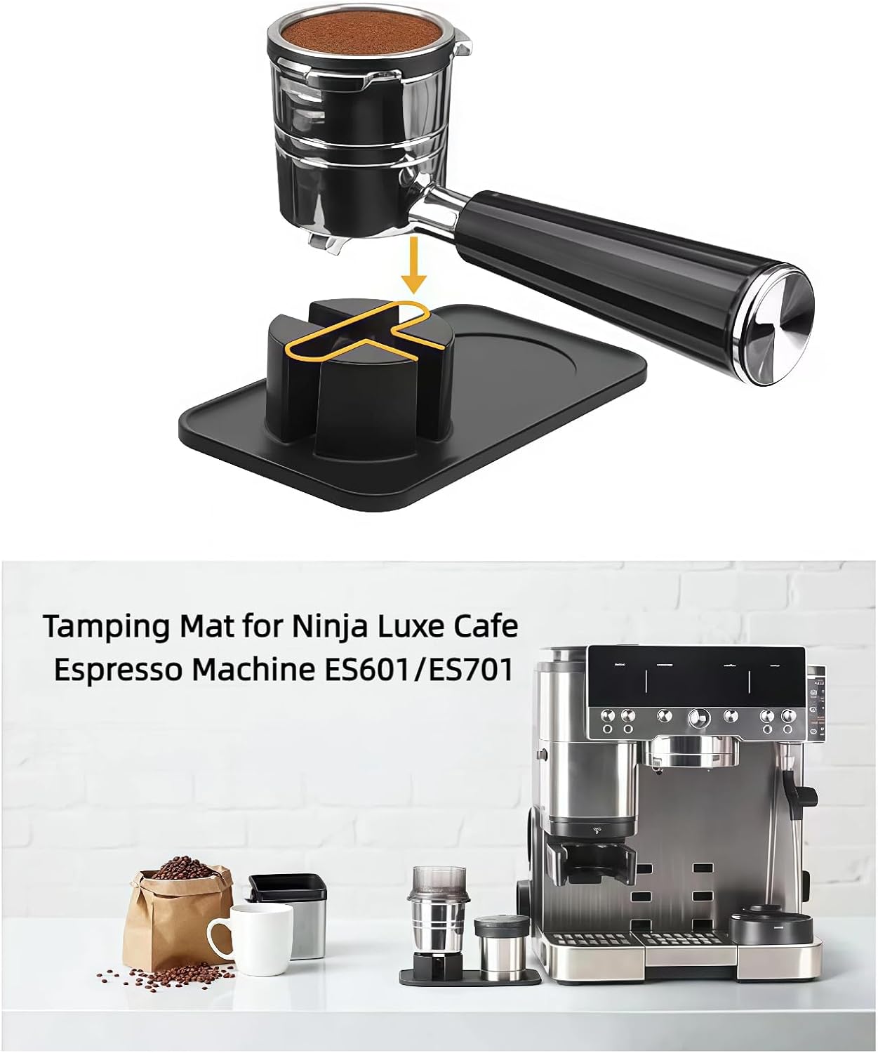 Alfombrilla antideslizante para cafetera Ninja ES601