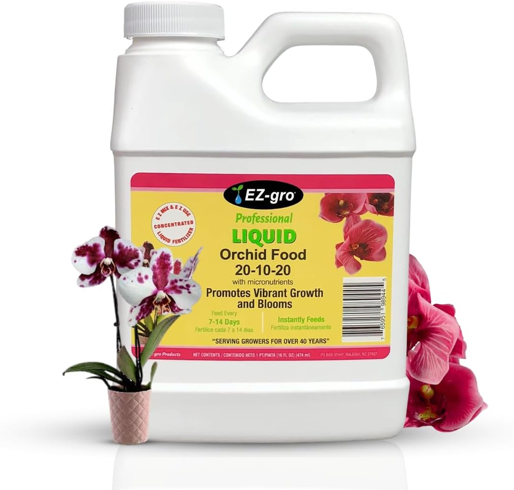 Fertilizante líquido orquídeas 20-10-20 para plantas de interior