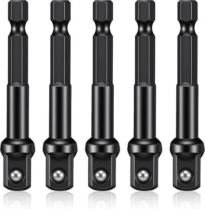 Adaptador impacto 1/4 a 3/8 pulg acero bricolaje automotriz
