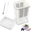 Cedazo de yogur griego de 1800 ml con bolsa de acero inoxidable