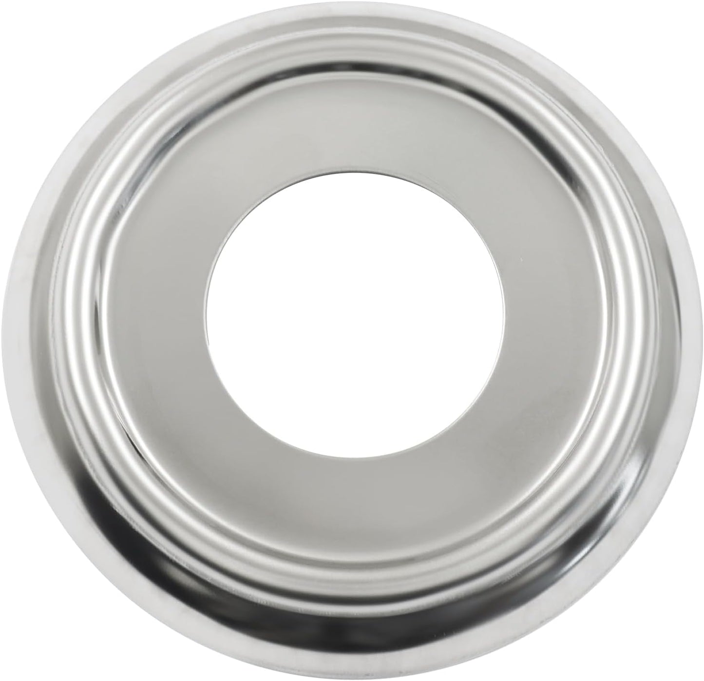 Anillo cubierta boquilla bañera acero inox con junta foam