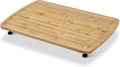Tabla pasta bambú estufa RV 30x20pulg con patas ajustables
