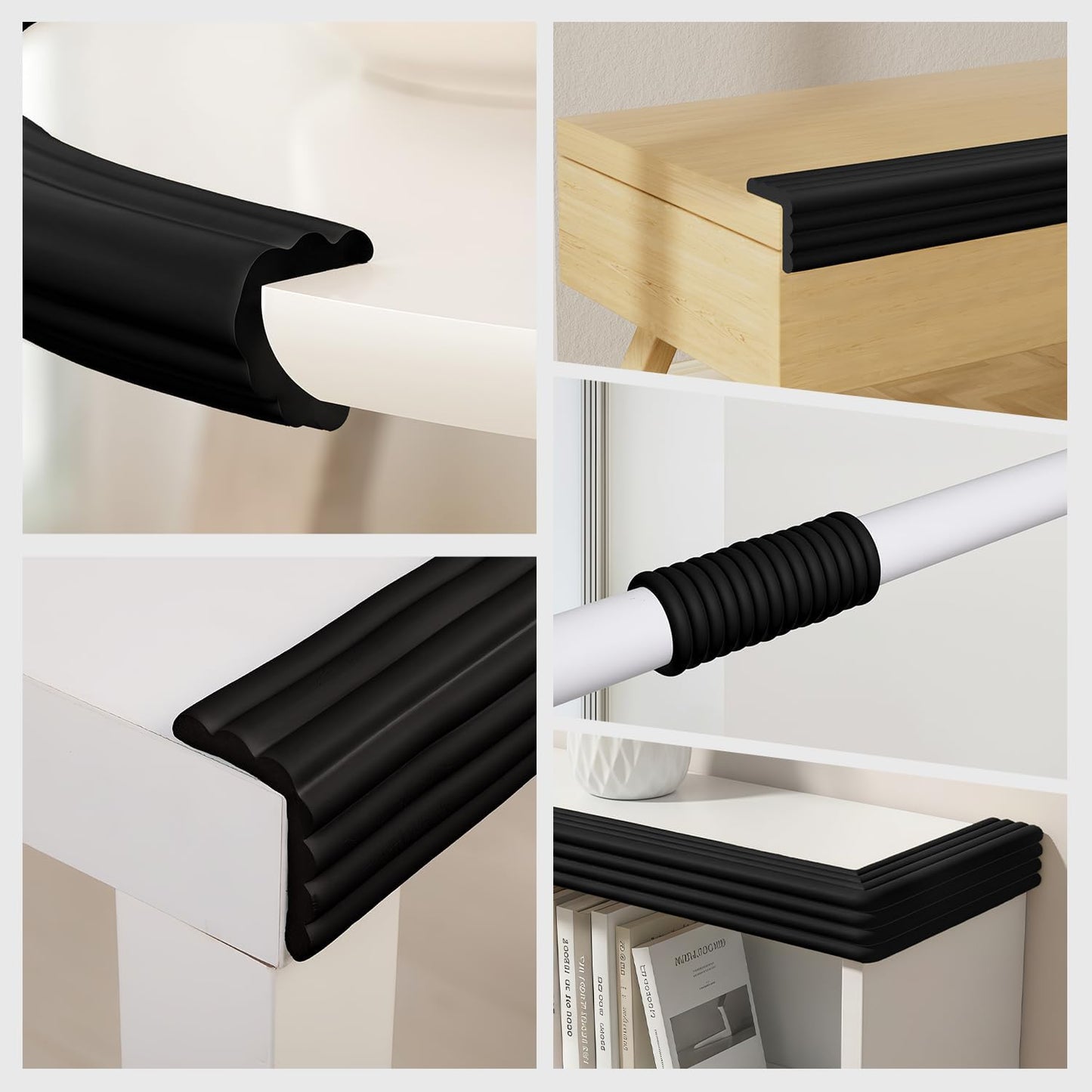 Protector Esquinas Mesa con Adhesivo Espuma Suave