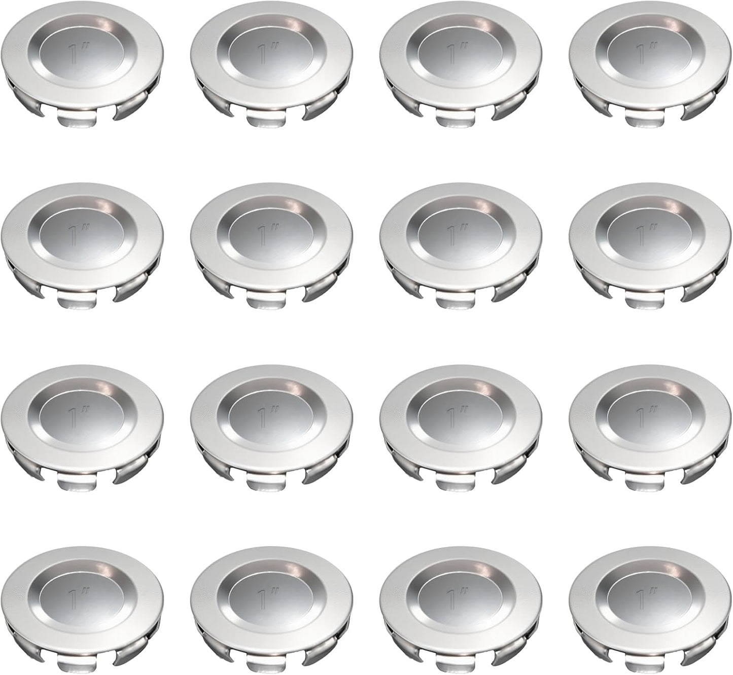 12 Tapones Acero Inox Caja Eléctrica 1pulg Sellos Extraibles